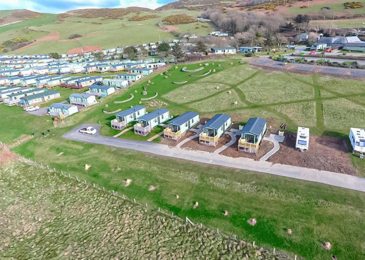 Morfa Bychan Holiday Park Llanychaiarn Bagian luar foto